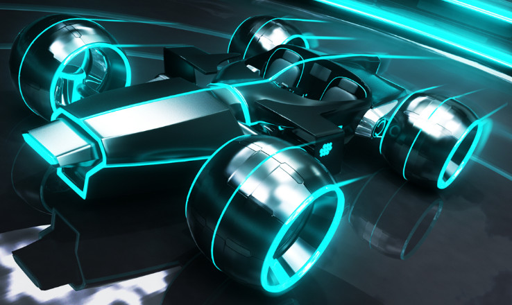 Tron legacy insipired reference 2